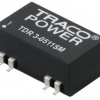 DC converter, 18-36 VDC, 3 W, 2 outputs, ±12 VDC, 83 % efficiency, TDR 3-2422SM
