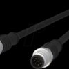 142MEA11100 Sensor cables, M12, 8-pin, plug > plug, 10 m