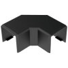 KOPOS 8623_FB Small Angle Bracket 20x20mm Black For Low Voltage Cables