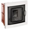 Rozdzielnica modułowa 1x4 podtynkowa drzwi transp. seria 630B IP40 154x160x80 biała EC63004B /opak. 20/