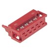 Złącze męskie Micro-MaTch 10p [2x5], r.:1.27mm na taśmę, TE