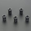 5mm Plastic Bevel LED Holder - Pack of 5