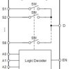 Automotive, 44V, low Ron, 8:1 multiplexer with 1.8V logic