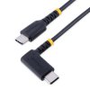 Kabel USB Złącze A USB C Złącze B USB C dł. 150mm Wytrzymały kabel ładujący USB-C do USB-C pod kątem prostym USB 2.0