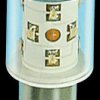 52152412 LED light, BA15d, yellow, 24 V, 199 mcd, Ø22 mm, 360°