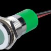 Q14F3CXXG12E Indicator LED, 12 V DC, 14 mm, wired, green/BrC