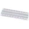 Plug-in board, 165 x 55 mm, pitch 2.54 mm, ABS, BYB-3-74S4440