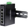 TrendNet 21.22.1435 TI-E50 5-Port Industrial Fast Ethernet PoE+ Switch
