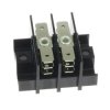 Listwa konektorowa FASTON 6,3x0,8mm 2-torowa - WECO 52.886.033