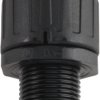 Hose screw fitting, PG48, 54 mm, PA, IP66, black, 06311034010