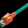 CS1OTADAD0015 Cat.6a LED patch cable, DualBoot, S/FTP, turquoise, 1.5 m