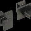 64015 Dust cover, USB-C socket with large handle, 10 pieces, black