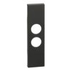 LIVING NOW Plakietka gniazda TV-SAT - 1 moduł - czarna KG09 LEGRAND