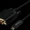 CDP2DVI3MBNL Cable, USB-C > DVI-D, black, 3 m
