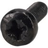R-TECH 337001 Black Pozi Pan Head Machine Screws M3 10mm - Pack Of 100
