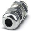 Cable gland, M12, 14 mm, Clamping range 3 to 6.5 mm, IP69, silver, 1411160