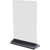 Deflecto 58440 Contour Desktop brochure holder Paper size: A4 portrait 1 pc(s)