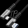 CU0471 Sync & charging cable, USB-A to USB-C, 90°, 5 Gb/s, 1 m
