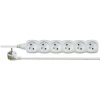 Przedłużacz 6-gniazd z/u 5m /H05VV-F 3G1/ biały P0615