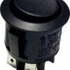 Przełącznik kołyskowy 250 V/AC 8 A 2 x włącz/włącz/włącz R13-244D zatrzaskowy, 1 szt.