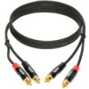 Klotz Kabel Audio 2X Rca Cinch (Wtyk) / 2X Rca Cinch (Wtyk) 0,6M
