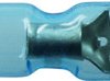 Insulated flat plug sleeve, 6.3 x 0.8 mm, 1.5 to 2.5 mm², AWG 16 to 14, brass, blue, 7934200502