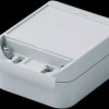 ABS enclosure, (L x W x H) 120 x 90 x 50 mm, gray white (RAL 9002), IP66, C6009121