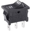 TruComponents 751536 Rocker switch,Panel Mount,On/On,SPDT,Quick Connect