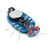 ROBO-BUG DIY - Niebieski wędrujący robaczek LED do zlutowania