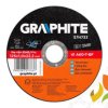 Tarcza tnąca do metalu 125x1.0x22.2mm 41 A60-T-BF INOX 57H733 GRAPHITE