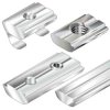 Część łącząca Obrotowy, Blok ślizgowy Rozmiar rowka 10 mm Bosch Rexroth Element mocujący i łączący Rozmiar gwintu M8