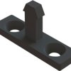 Interlock, ABS, (L) 25 mm, black, 5545HA01