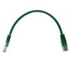 Kabel Patchcord Utp5 0,25M Zielony