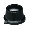 Pokrętło potencjometru oś: 6mm średnica: 29mm Wałek okrągły Czarny OKW