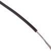 Przewód montażowy 0,13mm² Czarny RS PRO XLPVC 26 AWG 150 V dł. 100m 7/0,16 mm +80°C UL 1581, UL 758