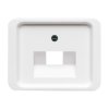 Płytka czołowa, RJ45, Biały
