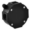 Puszka n/t hermetyczna pusta 79x79x37mm IP44 czarna VP 075-05 61.178