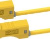 Electro PJP 2112-CD1-25J Przewód pomiarowy 25 cm żółty 1 szt.
