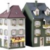 2 kamienice Zestaw do złożenia Faller 130414 H0 1 szt.