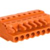 Gniazdo MCS-MIDI Classic 8-biegunowe pomarańczowe raster 5,08mm...