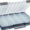 Small parts case, 25 drawers, blue, (W x D) 413 x 330 mm, CARRYLITE 55 5X10-25/1