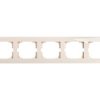 Logi Ramka Pięciokrotna Pozioma Kremowy 021500003 25180