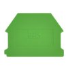 Dinkle DK4NC-GN DIN Rail Terminal Block End Cover - GREEN
