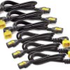 kabel IEC APC 6x Stromkabel C13 / C14 1,8m 1988783, 1.83 m, 6 szt.