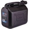 Draper 09058 HDPE Plastic Fuel Can, 10L, Black - 09058
