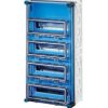 Skrzynka modułowa Mi, IP 65, wlk.4 - 4x12 modułów, z zac.Fixconnect i 4 okienkami Mi 1444 2000609