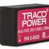 Przetwornica DC-DC, 3W, Uwe 4,5 → 9 V DC, Uwy ±15V dc, Iwy ±100mA Nie, TRACOPOWER Tak