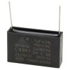 Kondensator rozruchowy do silnika 1µF 450VAC, CBB61, do druku, 36 × 11 × 22 mm, EPERS