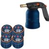 UM135.15D Palnik gazowy pistoletowy 650°C - (w zestawie 4 kartusze C200)