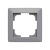 Ramka pojedyncza ZONI szary / biały 3901T-A00010 141 2CHT010010A6141